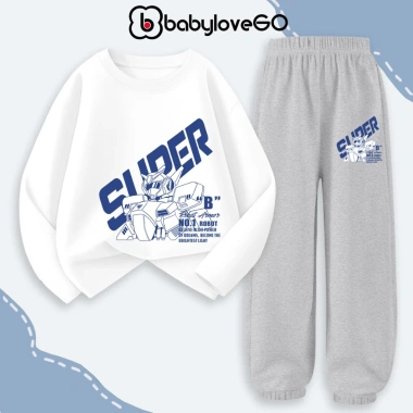 Đồ bộ bé trai BabyloveGO 2.026 set thun cotton BD-CA21 - Thu đông 199k giảm giá