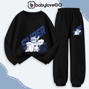 Đồ bộ bé trai BabyloveGO 2.026 set thun cotton BD-CA21 - Thu đông 199k giảm giá