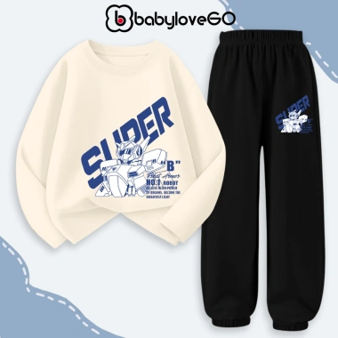 Đồ bộ bé trai BabyloveGO 2.026 set thun cotton BD-CA21 - Thu đông 199k giảm giá 8 Đồ bộ bé trai BabyloveGO 2.026 set thun cotton BD-CA21 - Thu đông 199k giảm giá 8