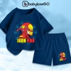 Đồ bộ bé trai BabyloveGO mùa hè thun mát, set quần áo cộc cho bé 1‑10 tuổi - Giá chỉ 199.000