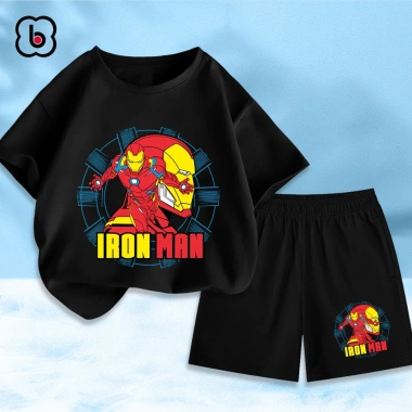 Đồ bộ bé trai BabyloveGO mùa hè thun mát, set quần áo cộc cho bé 1‑10 tuổi - Giá chỉ 199.000