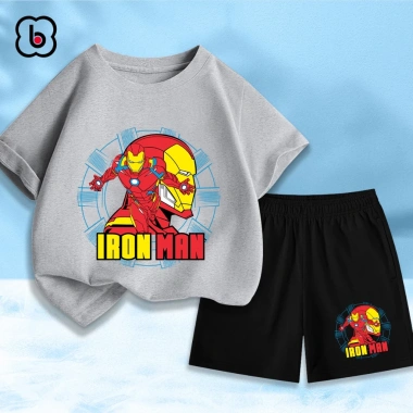 Đồ bộ bé trai BabyloveGO mùa hè thun mát, set quần áo cộc cho bé 1‑10 tuổi - Giá chỉ 199.000