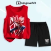 Đồ bộ bé trai BabyloveGO siêu nhân thun cotton mềm mịn thoáng mát, chỉ 179.000đ