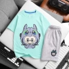 Đồ bộ bé trai ngắn tay họa tiết size đại xuất khẩu VNXK thun cotton - Giá chỉ 94.380 VND 4