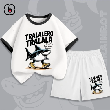 Đồ bộ BRAINROT cho bé trai BabyloveGO mùa hè thun cotton thoáng mát Giá chỉ 199.000 VND 2 Đồ bộ BRAINROT cho bé trai BabyloveGO mùa hè thun cotton thoáng mát Giá chỉ 199.000 VND 2
