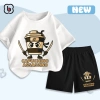 Đồ bộ CAPPUCCINO ASSASSINO bé trai BabyloveGO thun cotton thoáng mát mùa hè - 199.000₫ 2