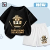 Đồ bộ CAPPUCCINO ASSASSINO bé trai BabyloveGO thun cotton thoáng mát mùa hè - 199.000₫ 6