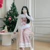 Đồ bộ dài quần dài ren xinh xắn NEONVN - Tay dài, dáng suông, ấm áp thu đông 7