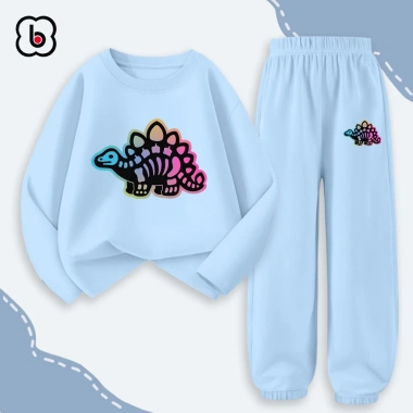 Đồ bộ dài tay bé trai BabyloveGO BST Khủng Long thu đông thun cotton mềm mịn thoáng mát 199.000đ 10