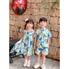 Đồ bộ đi biển bé trai họa tiết hoa quả Summer – Chất liệu cao cấp, mềm thấm hút, giá ưu đãi 215k 4