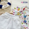 Đồ bộ đi biển bé trai họa tiết hoa quả Summer – Chất liệu cao cấp, mềm thấm hút, giá ưu đãi 215k 9