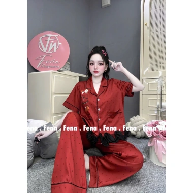 Đồ bộ FENA ren xoắn lụa mịn Latin size 45-65ky – Giá ưu đãi 285k, giảm hơn 20% 5