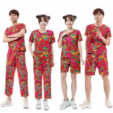 Đồ Bộ Gia Đình Mặc Chúc Tết Du Xuân Set Hoa Con Công Thanh Long Khăn Trải Bàn Con Rồng K1 – Giá Ưu Đãi 69.500₫