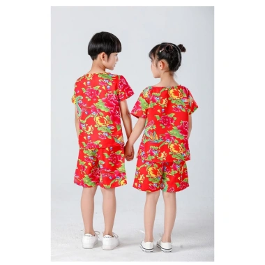 Đồ Bộ Gia Đình Mặc Chúc Tết Du Xuân Set Hoa Con Công Thanh Long Khăn Trải Bàn Con Rồng K1 – Giá Ưu Đãi 69.500₫