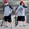 Đồ bộ hè trẻ em nam 6-14 tuổi, sét 18-50kg, polo ngựa - Giá chỉ 99.000đ 14