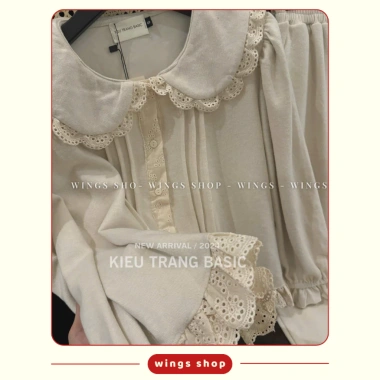 Đồ Bộ Mặc Nhà Len Tăm Thỏ Thu Đông Ấm Áp, Pijama Nữ Tiểu Thư Bánh Bèo Dày Dặn Cao Cấp - Giá 329.000₫ 7 Đồ Bộ Mặc Nhà Len Tăm Thỏ Thu Đông Ấm Áp, Pijama Nữ Tiểu Thư Bánh Bèo Dày Dặn Cao Cấp - Giá 329.000₫ 7