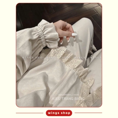 Đồ Bộ Mặc Nhà Len Tăm Thỏ Thu Đông Ấm Áp, Pijama Nữ Tiểu Thư Bánh Bèo Dày Dặn Cao Cấp - Giá 329.000₫ 8 Đồ Bộ Mặc Nhà Len Tăm Thỏ Thu Đông Ấm Áp, Pijama Nữ Tiểu Thư Bánh Bèo Dày Dặn Cao Cấp - Giá 329.000₫ 8