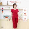 Đồ bộ mặc nhà nữ cotton compact SUNFLY áo cộc quần ngố SP2.221 - 361.600₫