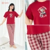 Đồ bộ mặc nhà nữ SUNFLY áo cotton compact cộc tay và quần dài Kate ST9.249 - Giá ưu đãi 475k 4