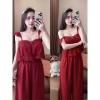 Đồ Bộ Mặc Nhà Set 2 Dây Áo Croptop Lụa Latin Mềm Mại Freesize Giảm 205k 4
