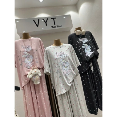 Đồ Bộ Mặc Nhà Set Len Thỏ Chấm Bi, Hình Chuột Mickey, Đội Mũ, Charm Quả Bông - 369k 7 Đồ Bộ Mặc Nhà Set Len Thỏ Chấm Bi, Hình Chuột Mickey, Đội Mũ, Charm Quả Bông - 369k 7