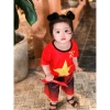 Đồ Bộ Mẹ Và Bé Thun Thái In 3D Labubu - Mềm Mát, Không Xù Lông, Giá Cực Sỉ 34994đ 9