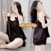 Đồ bộ ngủ 2 dây CARY - Quần đùi lụa mềm mát, giá chỉ 79.000₫, giảm còn 79k 10