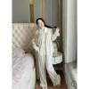 Đồ Bộ Ngủ Nữ Lụa Latin Mềm Mịn Dài Tay Free Size 40-60kg Giá ưu đãi 197.650đ 9