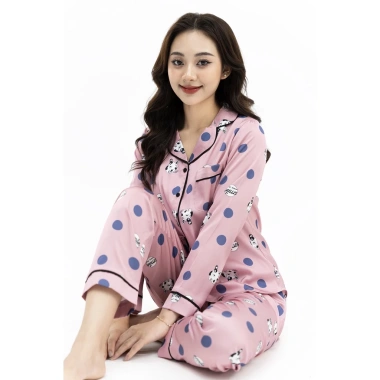 Đồ Bộ Ngủ Pijama VADESI Lụa Cao Cấp Nữ Nhiều Màu Dài Tay Thấm Hút, Thoáng Mát, Đẹp Sau Sinh 4 Đồ Bộ Ngủ Pijama VADESI Lụa Cao Cấp Nữ Nhiều Màu Dài Tay Thấm Hút, Thoáng Mát, Đẹp Sau Sinh 4