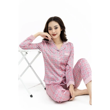 Đồ Bộ Ngủ Pijama VADESI Lụa Cao Cấp Nữ Nhiều Màu Dài Tay Thấm Hút, Thoáng Mát, Đẹp Sau Sinh 10 Đồ Bộ Ngủ Pijama VADESI Lụa Cao Cấp Nữ Nhiều Màu Dài Tay Thấm Hút, Thoáng Mát, Đẹp Sau Sinh 10