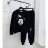 Đồ bộ nữ áo phông nỉ dài tay Mickey quần dài bo gấu cạp chun dây rút 129k 7