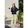 Đồ bộ nữ cotton compact áo dài quần dài - Mặc nhà thoải mái, giảm còn 294k