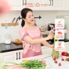 Đồ bộ nữ lụa satin jacquard SUNFLY SP2.217 áo cộc quần dài - cao cấp, giá chỉ 391.200₫