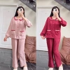 Đồ bộ nữ mặc nhà dài tay hoa nhí, vải mềm mịn thấm hút mồ hôi – 239.200₫