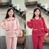 Đồ bộ nữ mặc nhà dài tay hoa nhí, vải mềm mịn thấm hút mồ hôi – 239.200₫ 2