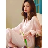 Đồ bộ nữ mặc nhà pijama dài tay lụa ngọc trai cao cấp mát mẻ, mềm mại 158.999 VND 2