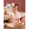 Đồ bộ nữ mặc nhà pijama dài tay lụa ngọc trai cao cấp mát mẻ, mềm mại 158.999 VND 6
