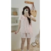 Đồ Bộ Nữ Mềm Mịn Thoáng Mát Lụa Cao Cấp Pijama Mùa Hè 2.025, Giá 99.000₫ 2