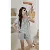 Đồ Bộ Nữ Mềm Mịn Thoáng Mát Lụa Cao Cấp Pijama Mùa Hè 2.025, Giá 99.000₫ 3