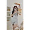 Đồ Bộ Nữ Mềm Mịn Thoáng Mát Lụa Cao Cấp Pijama Mùa Hè 2.025, Giá 99.000₫ 7