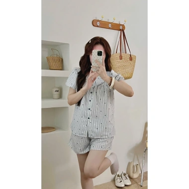 Đồ Bộ Nữ Mềm Mịn Thoáng Mát Lụa Cao Cấp Pijama Mùa Hè 2.025, Giá 99.000₫ 7