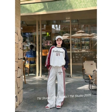 Đồ bộ nữ sang chảnh set đồ mặc nhà mới ra mắt bộ nỉ 2 da zaplang eh121 - Giá ưu đãi 324.000đ