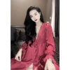 Đồ bộ nút ngọc tiểu thư lụa Latin siêu xinh, giá chỉ 199.000 VND giảm mạnh 2