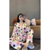 Đồ bộ pijama tay dài, quần dài cổ tròn xinh xắn tiểu thư, size 40‑55kg, giảm tới 139k 3
