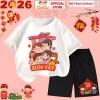 Đồ Bộ Tết CIUCIU KID Quần Áo Thun Cộc Tay Cho Bé Trai & Bé Gái - Giá 179.000₫