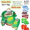 Đồ Bộ Thun Mẹ Và Bé In 3D 2 Mặt - Mềm Mịn, Không Nhăn, Giá Chỉ 35260đ 2