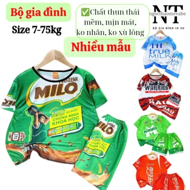 Đồ Bộ Thun Mẹ Và Bé In 3D 2 Mặt - Mềm Mịn, Không Nhăn, Giá Chỉ 35260đ 2 Đồ Bộ Thun Mẹ Và Bé In 3D 2 Mặt - Mềm Mịn, Không Nhăn, Giá Chỉ 35260đ 2