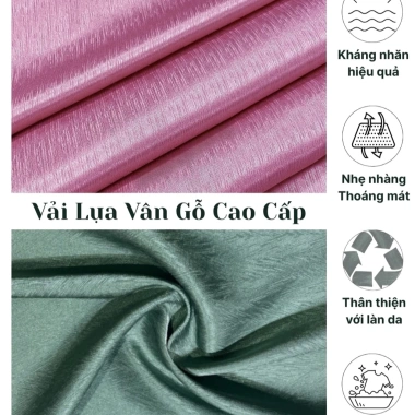Đồ bộ trung niên lụa Vân Gỗ Hào Quang cao cấp, nhẹ mát, thoải mái - chỉ 117k