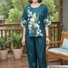 Đồ bộ trung niên lụa Vân Gỗ Hào Quang cao cấp, nhẹ mát, thoải mái - chỉ 117k 7