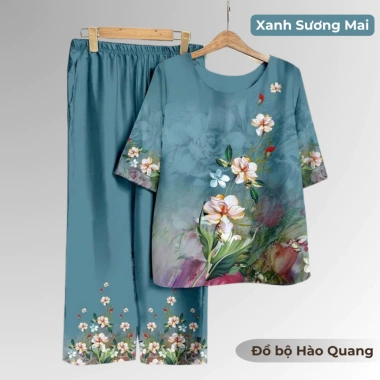 Đồ bộ trung niên lụa Vân Gỗ Hào Quang cao cấp, nhẹ mát, thoải mái - chỉ 117k 10 Đồ bộ trung niên lụa Vân Gỗ Hào Quang cao cấp, nhẹ mát, thoải mái - chỉ 117k 10